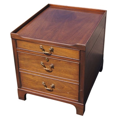 Kittinger Walnut End Table File Cabinet At 1stdibs Kittinger Walnut End Table File Cabinet, End Table File Cabinet