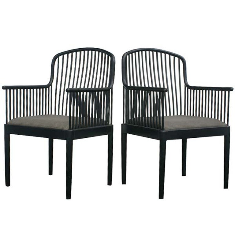 Pair Of Davis Allen For Knoll Exeter Chairs
