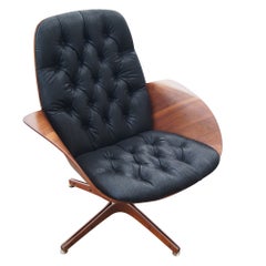 George Mulhauser For Plycraft Walnut Lounge Chair