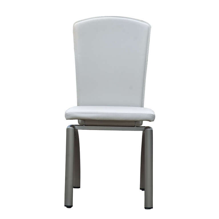 frag leather dining chairs