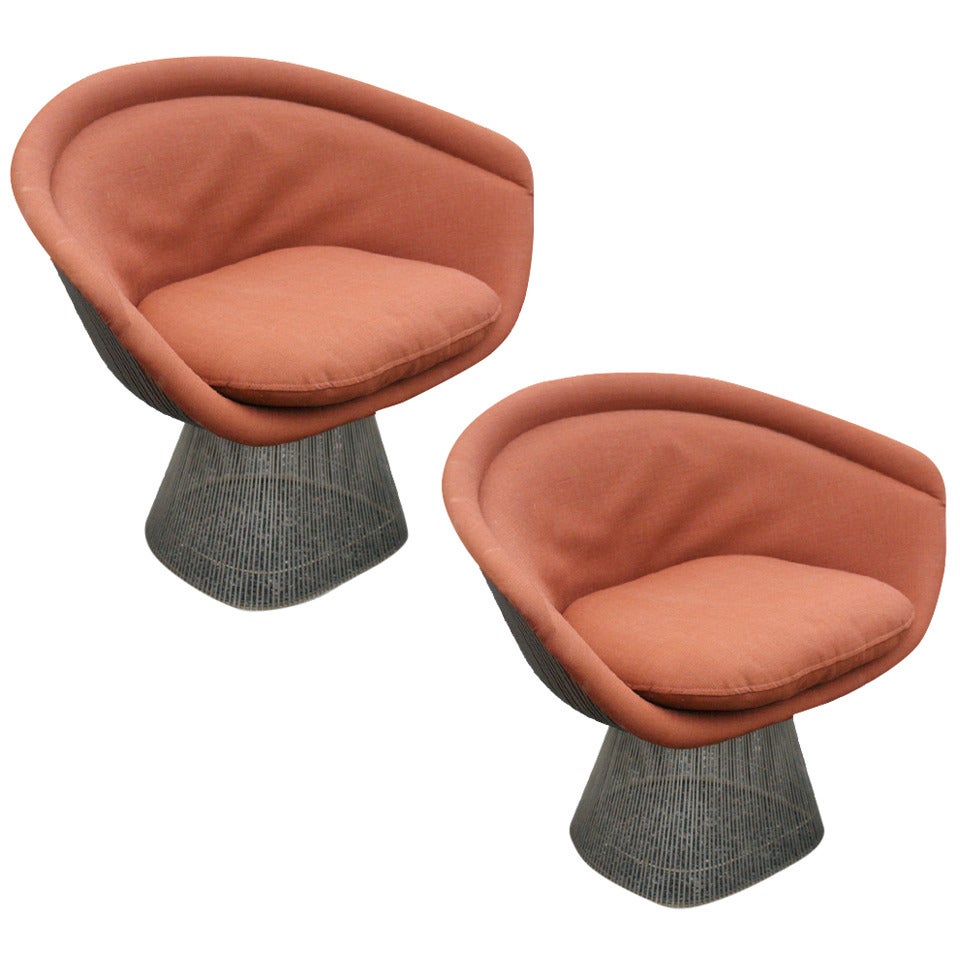 Warren Platner for Knoll  Lounge Chairs