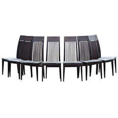 Eight Rossetto Italian Dining Chairs