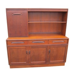 Scandinavian Style Teak Buffet Bar Cabinet