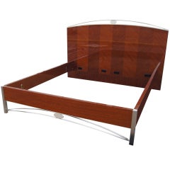 Contemporary Italian Bed 74% of original price Vintage Contemporary Italian Bed 74% of original price