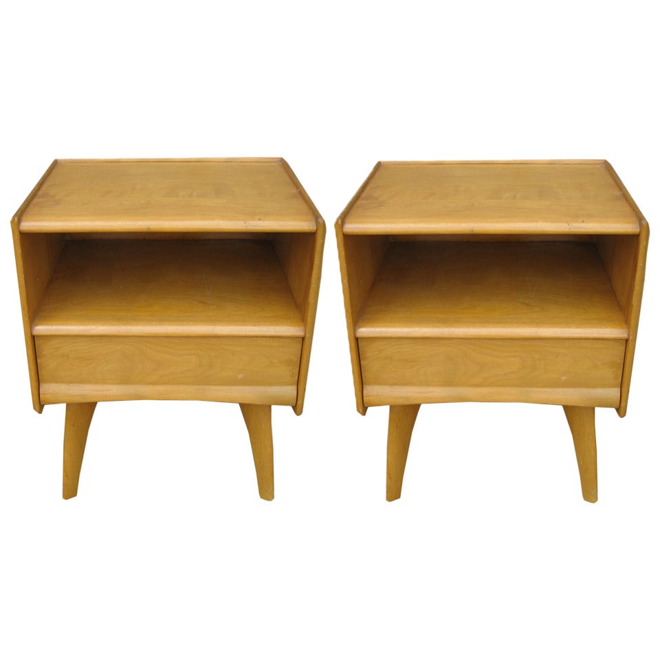 Pair of Heywood Wakefield M578 Trophy Night Stands