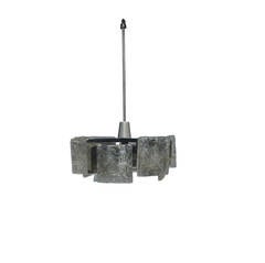 Vintage Murano Glass Mazzega Pendant Lamp by Carlo Nason