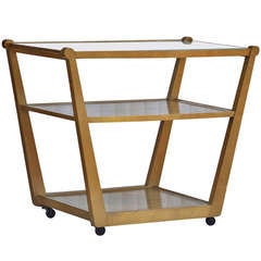 Edward Wormley for Drexel Precedent Rolling Bar Cart 2