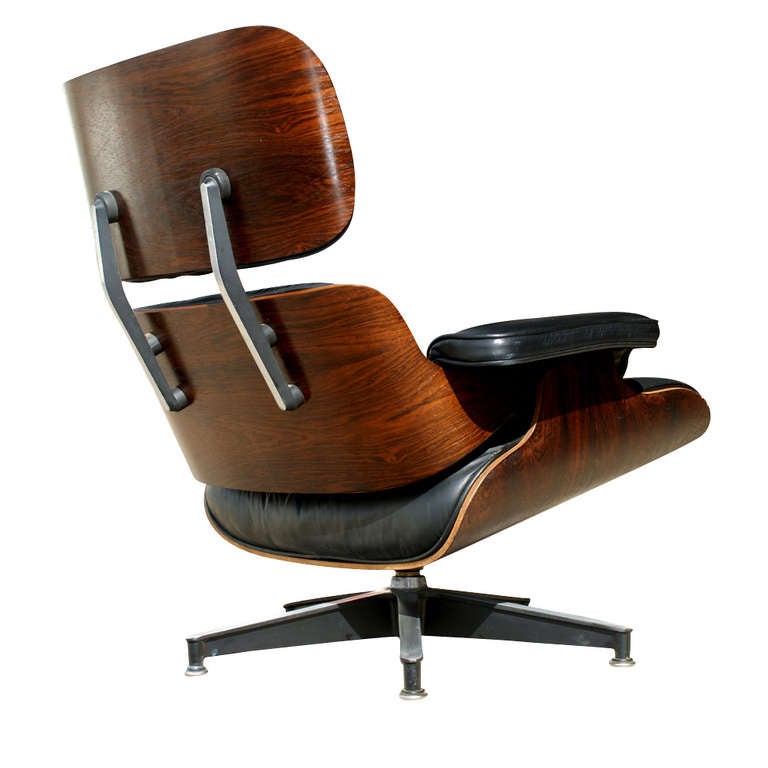 Eames for Herman Miller 670 Lounge Chair and Ottoman In Good Condition In Pasadena, TX