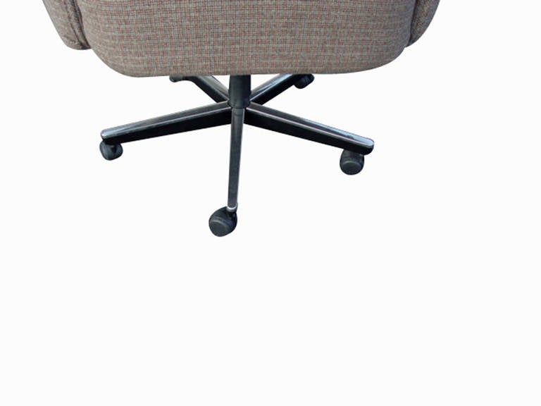 tweed office chair