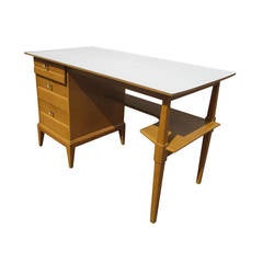 Vintage Heywood Wakefield Cadence Desk Vanity