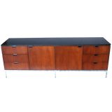 Florence Knoll For Knoll Mahogany And Granite Credenza