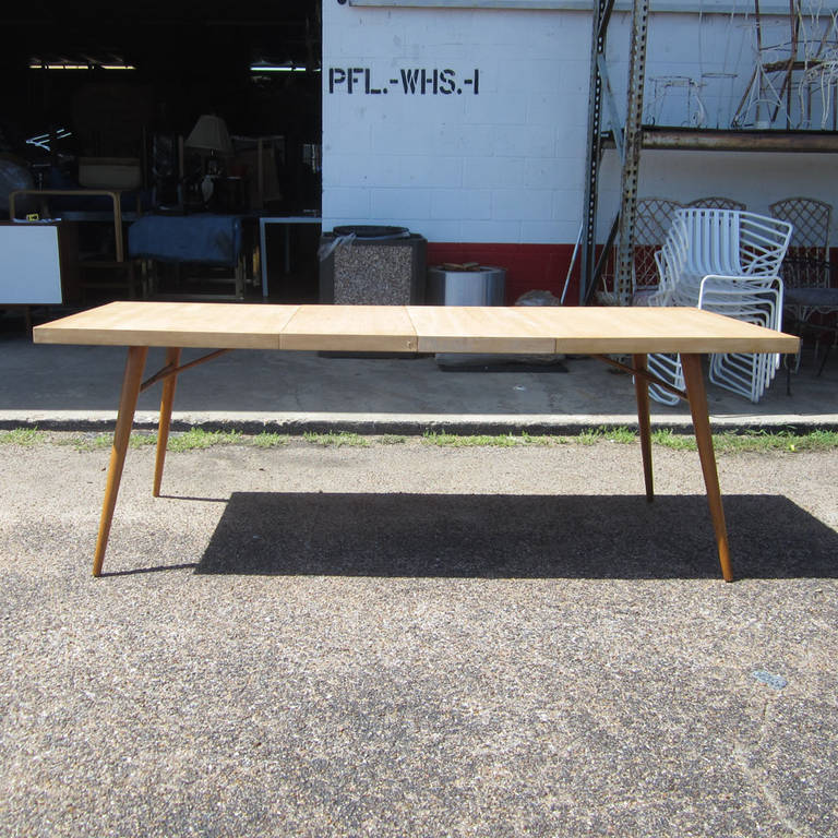 Mid-Century Modern Paul McCobb Planner Group Expandable Dining Table for Winchendon
