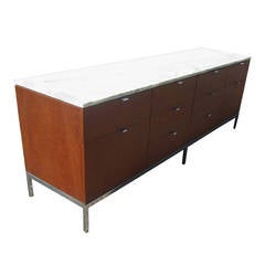 Marble Florence Knoll Credenza