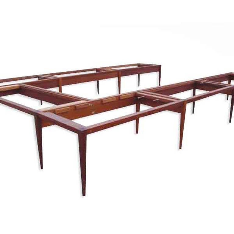 Monumental Custom Roger Deatherage Solid Mahogany Conference Table. “Sold” In Good Condition In Pasadena, TX