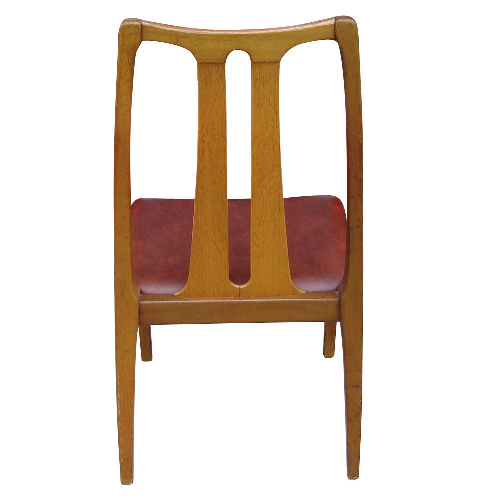 Six Vintage Danish Mid-Century Modern Dining Chairs 4