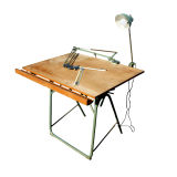 Christian Dell For Franz Kulmann KG Folding Drafting Table