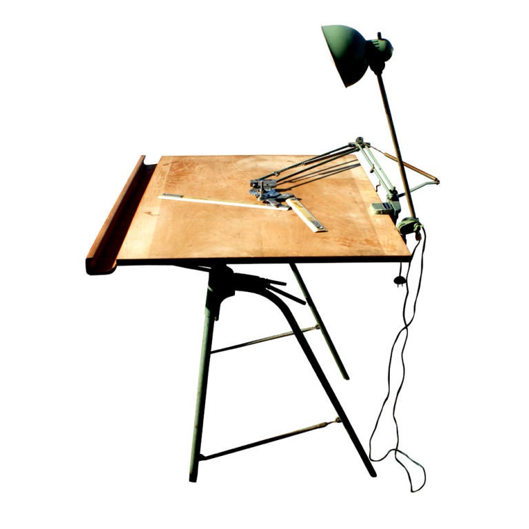 folding drawing table