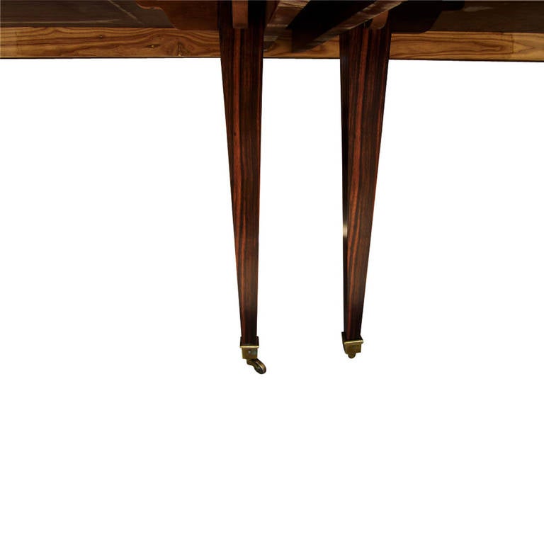 Unknown Vintage Extendable Rosewood Dining Table