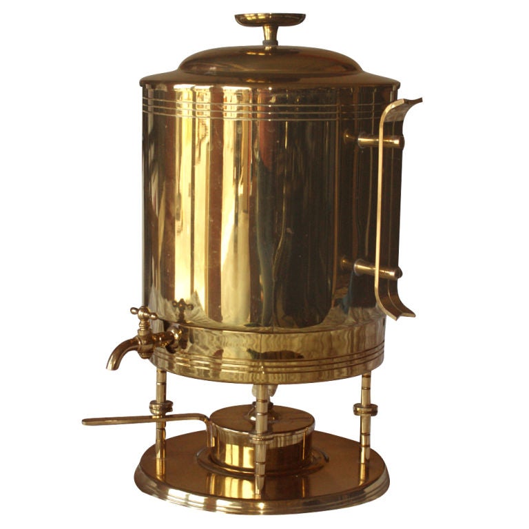 Tommi Parzinger for Dorlyn Silversmiths Coffee Hot Water Urn
