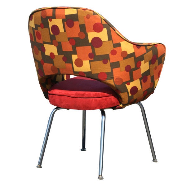 Four Eero Saarinen For Knoll Arm Chairs In Excellent Condition In Pasadena, TX