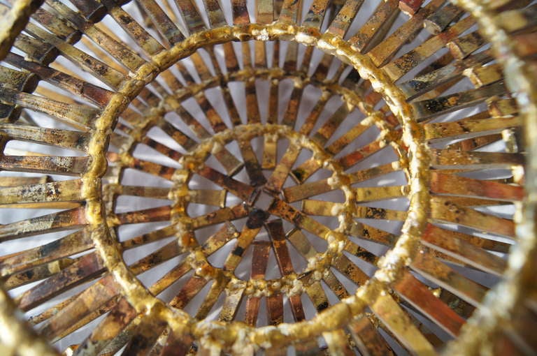 American William Bowie Sunburst Wall Sculpture