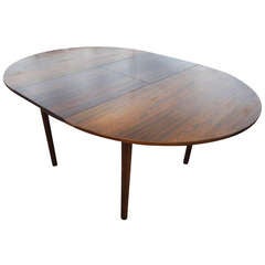 Mid Century Modern A. H. McIntosh Rosewood Dining Table