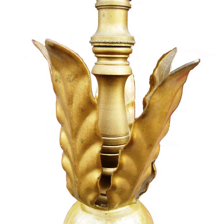 Italian Barovier & Toso Coronado d’Oro Lamp