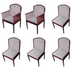 Set of Six Vintage Davis Allen Chairs for Stendig