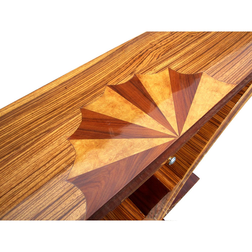 Art Deco Style Sunburst Console Table 4