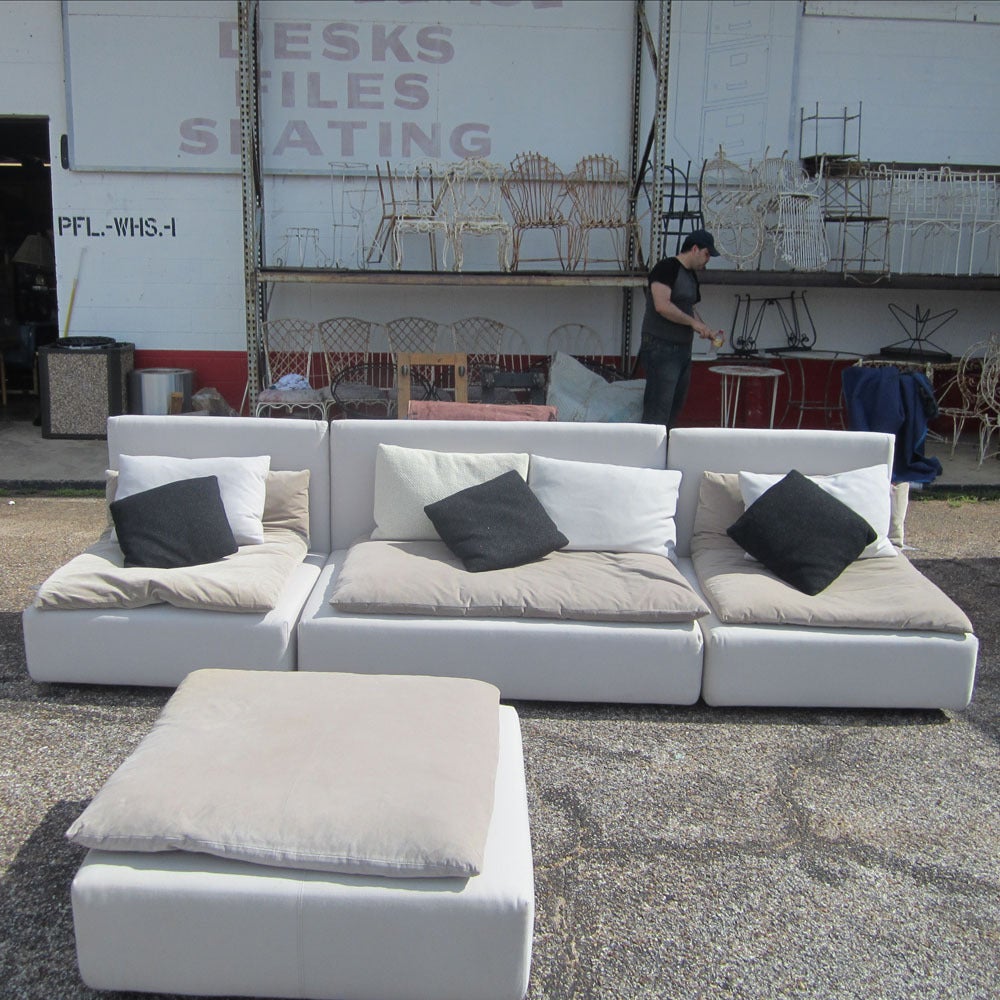 Farah Ebrahimi Shiraz Persian Inspired Sectional Sofa w Ottoman for E15 70%OFF