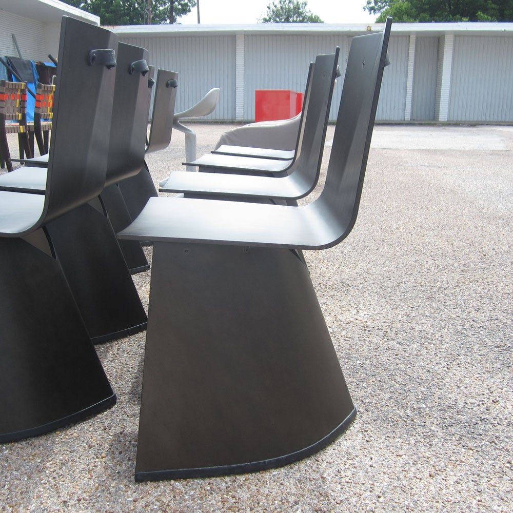 Set of Eight Konstantin Grcic Venus Chairs for ClassiCon In Good Condition In Pasadena, TX