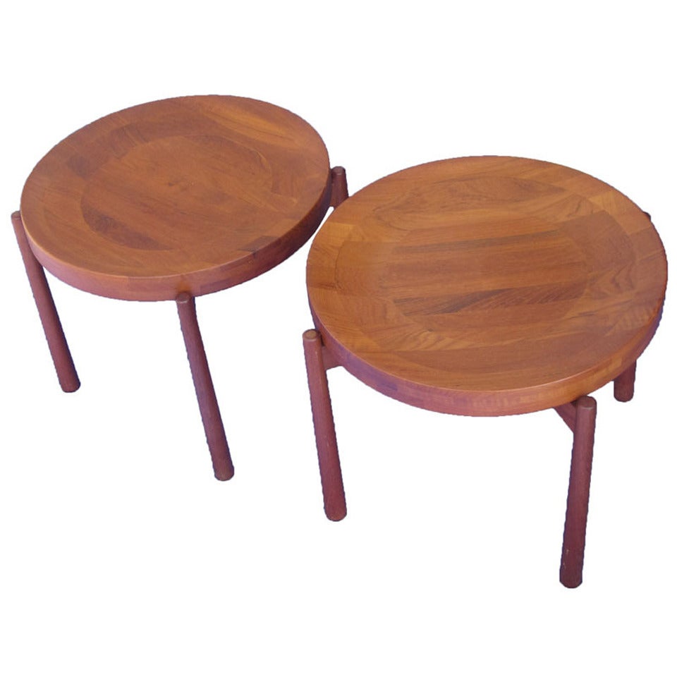 Pair of Vintage Jens Quistgaard Tray Tables