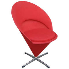 Vintage Verner Panton for Plus-Linje Cone Chair