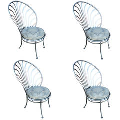 Set of Four Umanoff Scallop Chairs for Shaver Howard