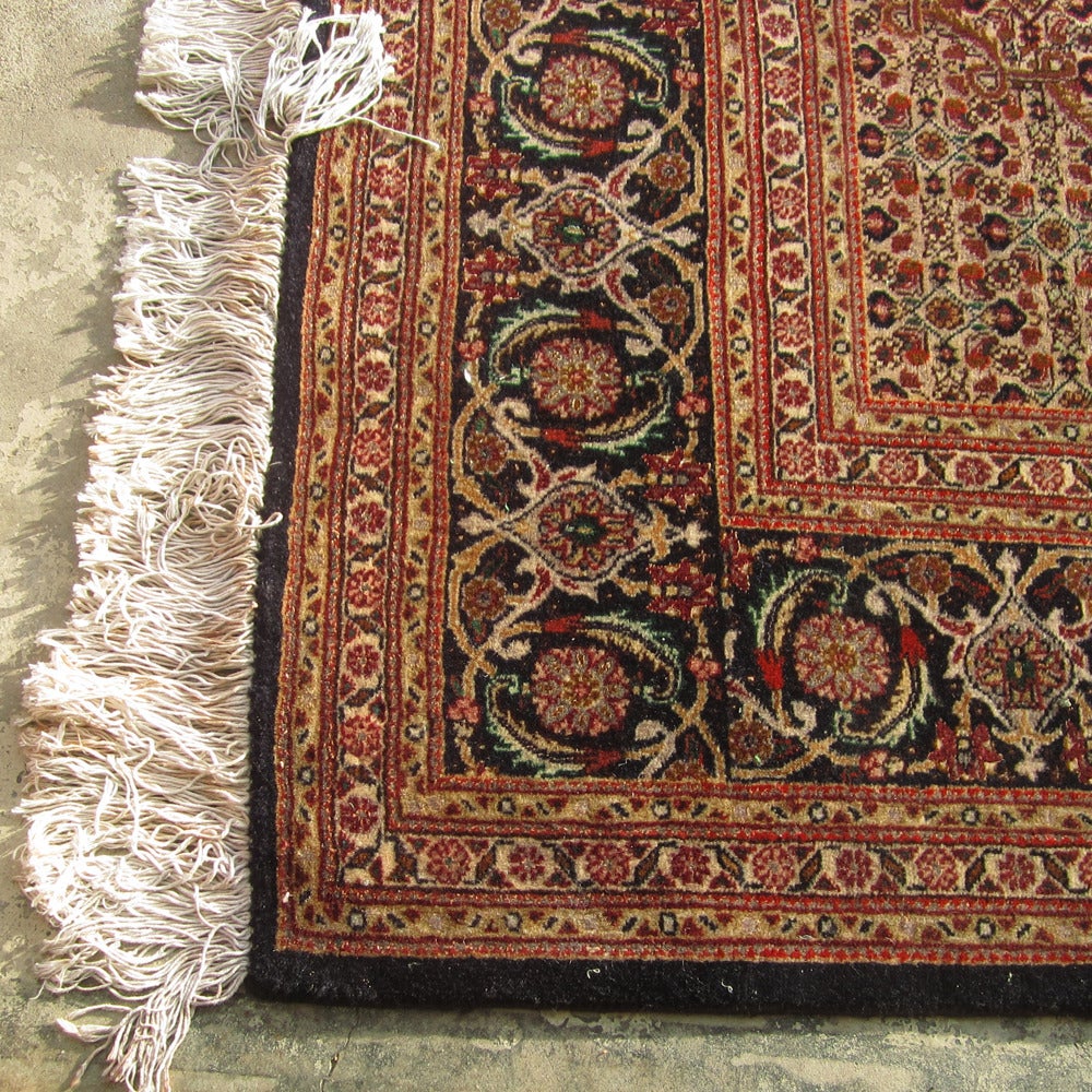 Late 20th Century Hand-Woven Persian Tabriz Rug