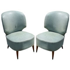 Pair of Classic Modern Italian Chairs