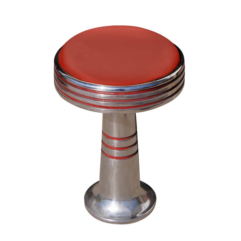 Nine Art Deco Counter Stools