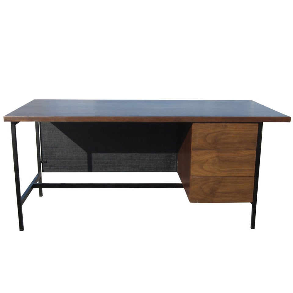 Vintage Florence Knoll Single Pedestal Walnut Desk At Stdibs - Vintage Florence Knoll Single Pedestal Walnut Desk vintage florence knoll single pedestal walnut desk at stdibs - vintage florence knoll single pedestal walnut desk