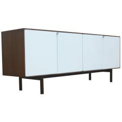 Florence Knoll For Knoll Walnut Buffet Credenza