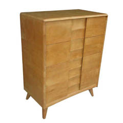Vintage Heywood-Wakefield M572 Highboy Dresser from the Trophy Suite