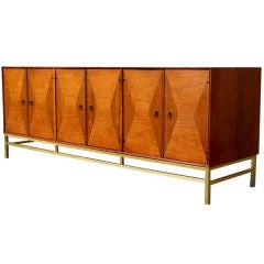 Harvey Probber Walnut Buffet Credenza