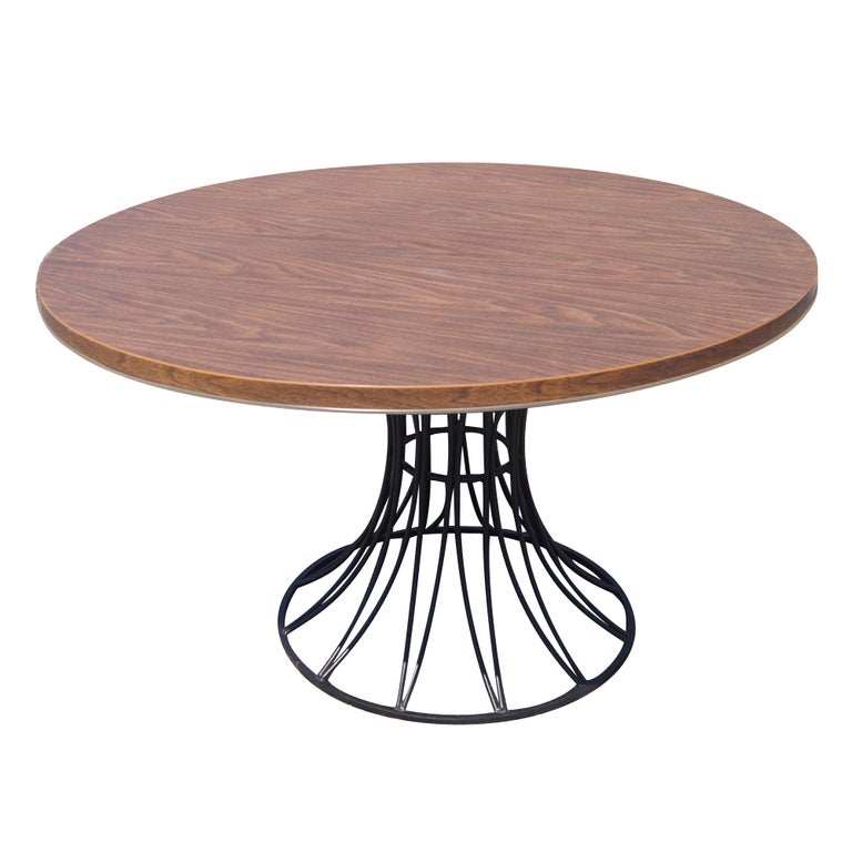 A set of dining furniture consisting of a 48