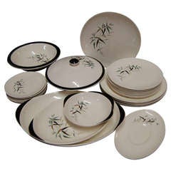 Royal Doulton Bamboo Fine China Set 1853 1