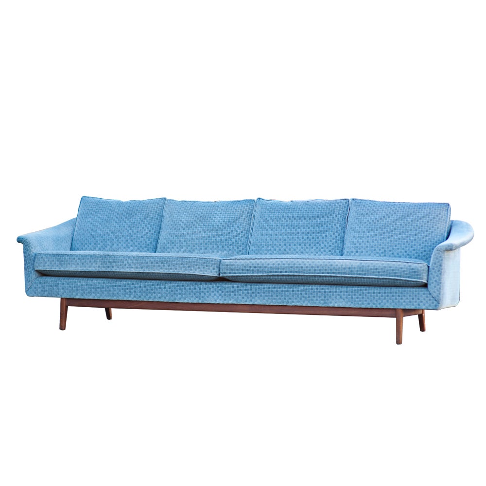 Mid Century Dux Four Seat Scandinavian Sofa 