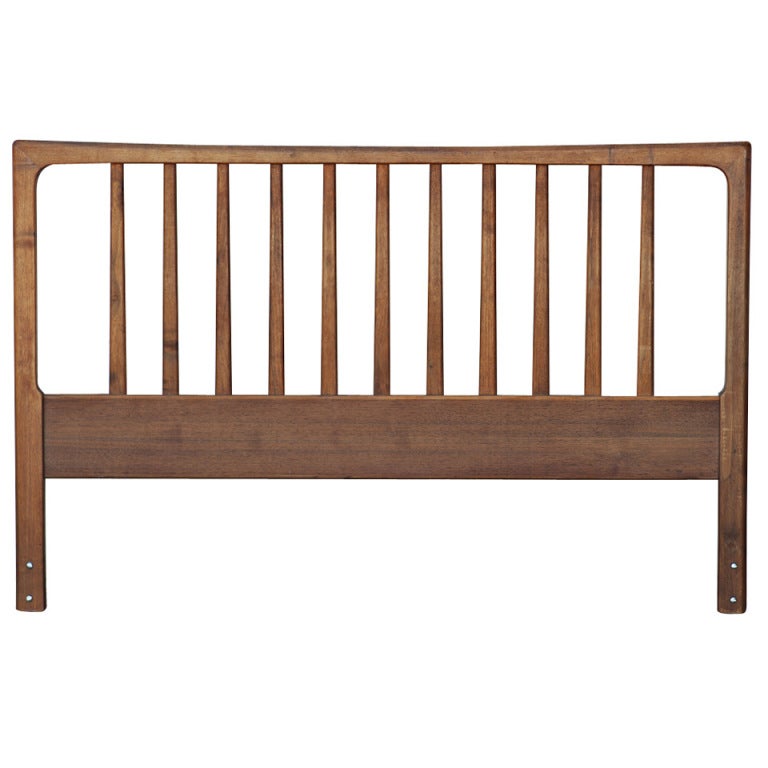 Folke Ohlsson For Dux Scandinavian Teak Headboard at 1stdibs