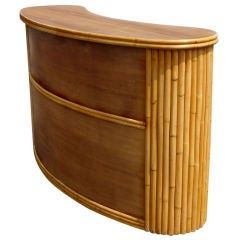 Paul Frankl Style Tropitan Bamboo Bar