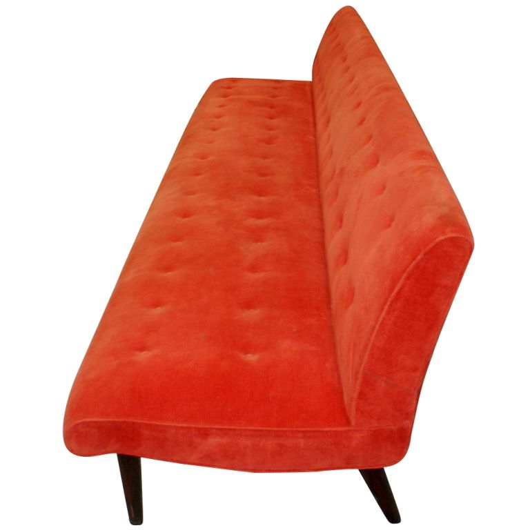 Twelve Foot Tufted Italian Sofa