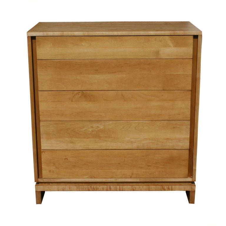 A mid century modern chest of drawers designed by Hendrik Van Keppel and Taylor Green and made by Brown Saltman.  As shown in the last image, we have a pair of these available.