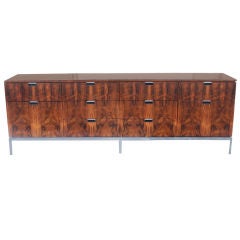 Florence Knoll For Knoll Rosewood Buffet Credenza