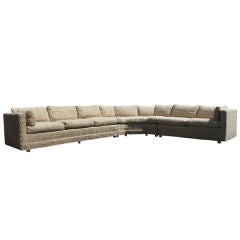 Large Baker Three Piece Sectional Sofa